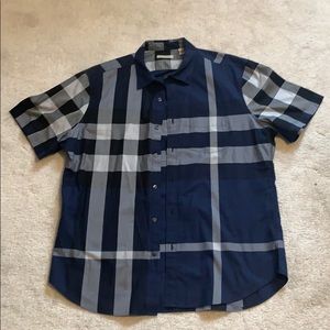 Burberry Brit XXL Button Down Short Sleeve